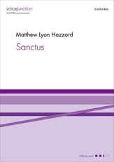 Sanctus SSAATTBB choral sheet music cover